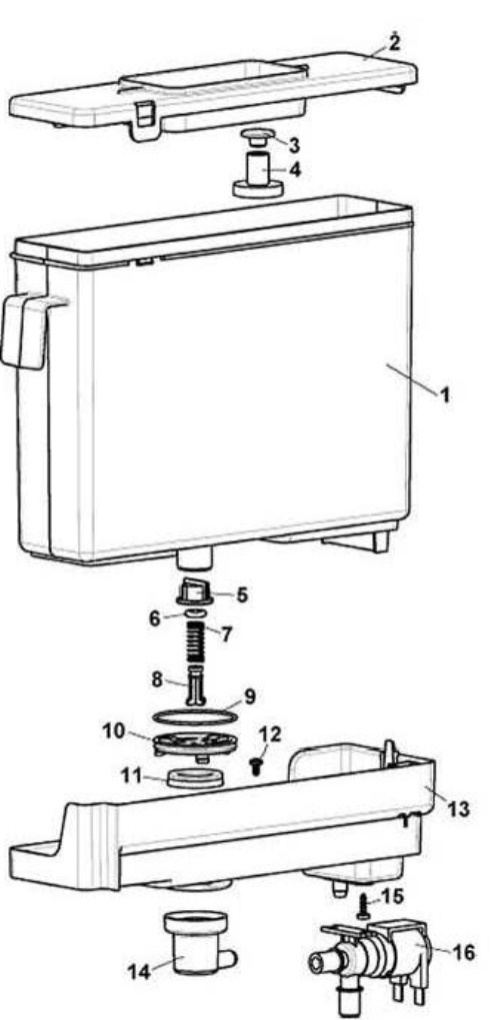 0010020052 SPOUT DELIVERY