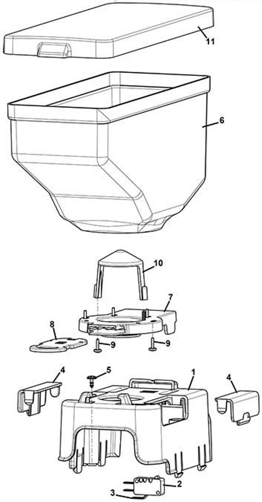 0010020052 SPOUT DELIVERY