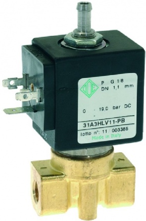 912113800P ODE SOLENOID VALVE 3 WAY Ø 1/8” 24VDC