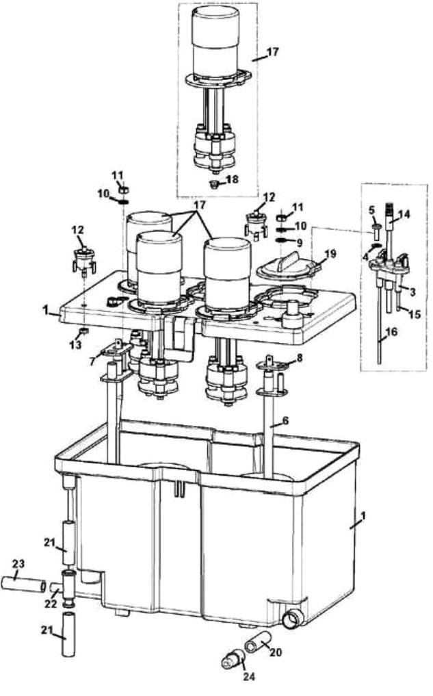 0080100014 MIXER GASKET