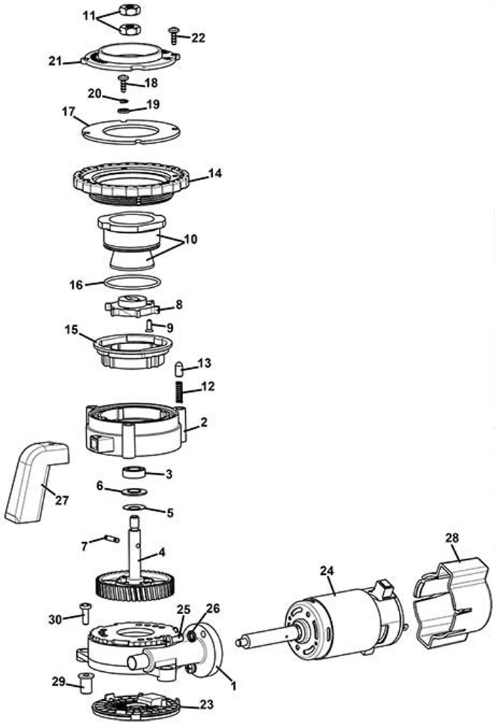 0010020052 SPOUT DELIVERY