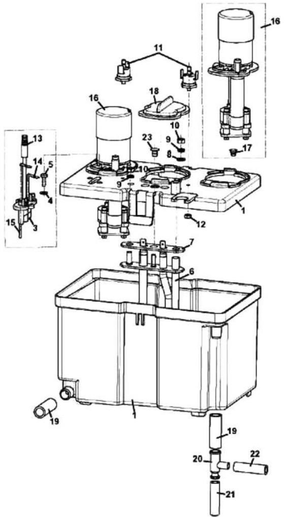 0010020052 SPOUT DELIVERY