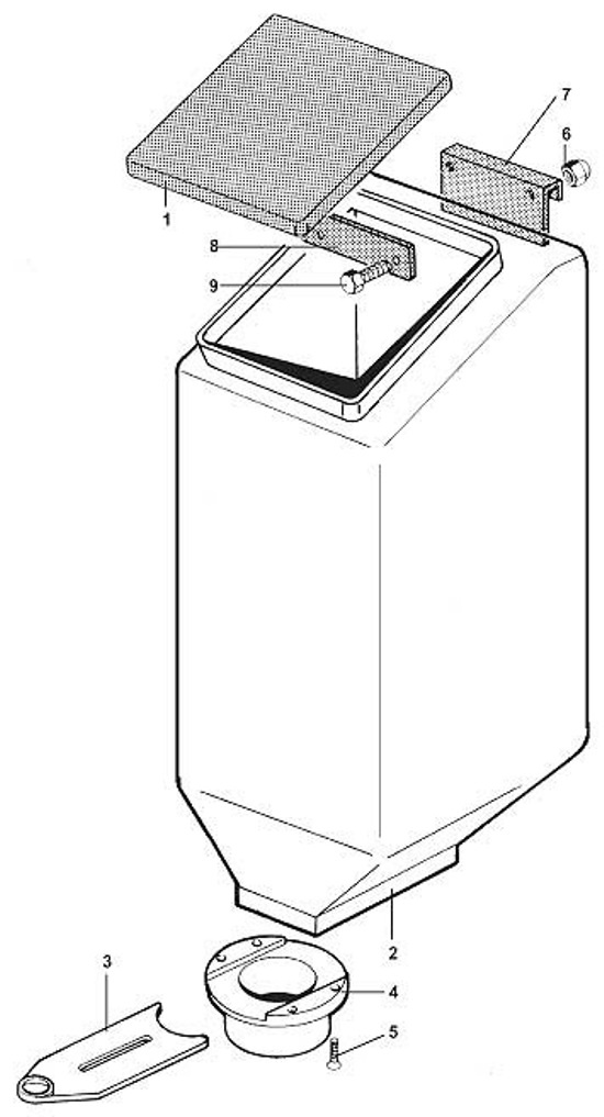 0020026341NA TOP CENTRAL BLACK MODULE